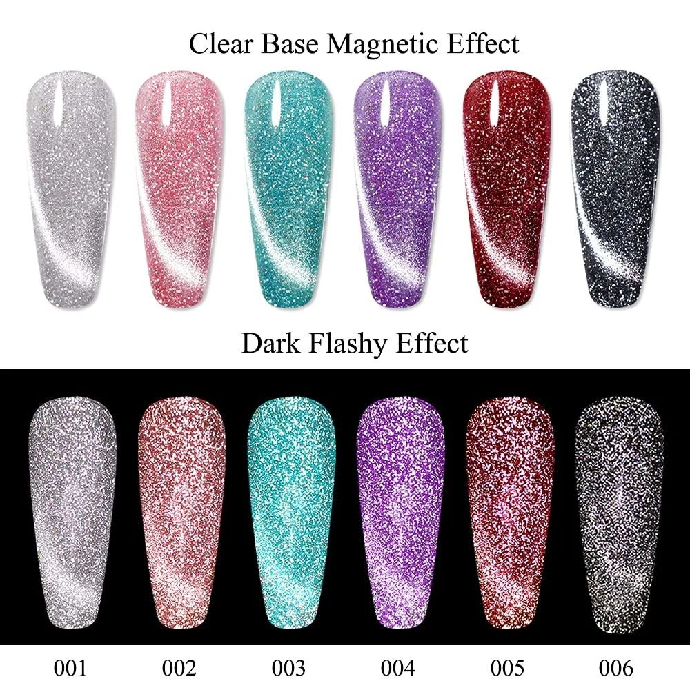 Disco Cat Eye Gel Polish